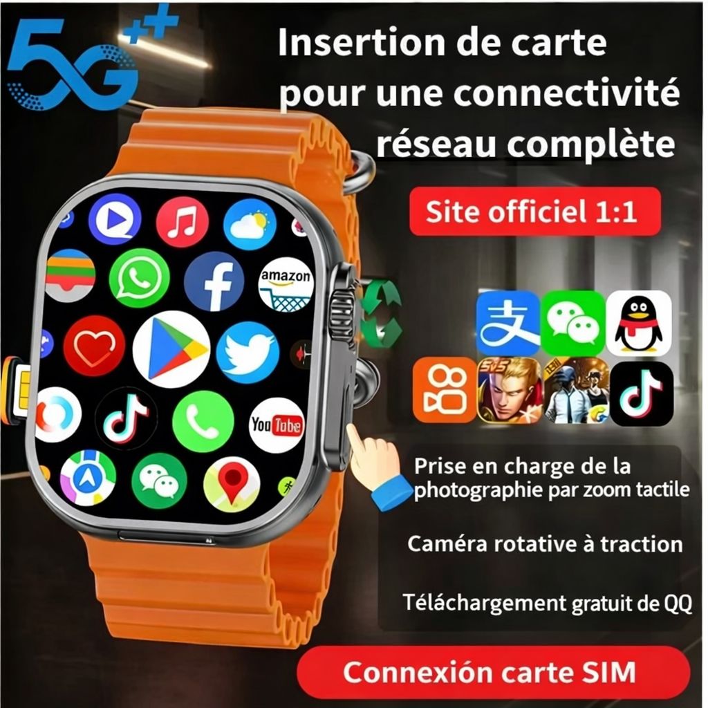 Montre Connectée – Smartwatchs Intelligente & Design Moderne