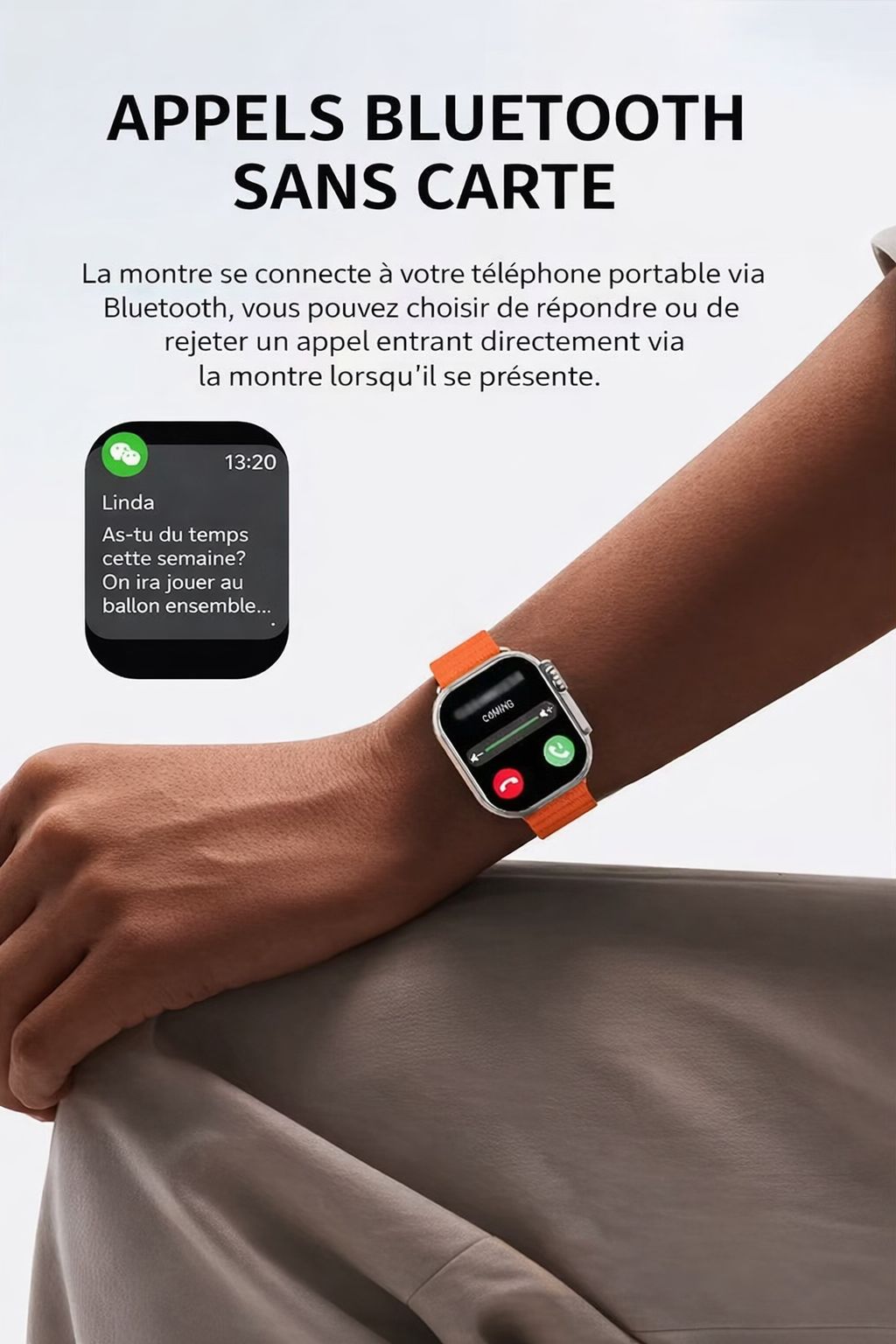 Montre Connectée – Smartwatchs Intelligente & Design Moderne